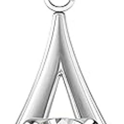 925 Silver Stunning Solitaire Pendant | 92.5 Sterling Silver and Diamond like Brilliance Sparkling Zirconia | Lovely Gift - Stunning-image-40