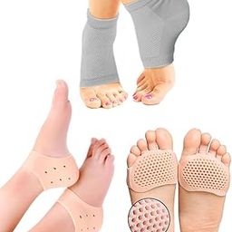 Stepify Silicone Heel Pad - Pack of 3 combo Heel Pad For Heel Pain, Washable Silicon Socks for Women & Men, Toe Free Heel Pain Relief Products For Women, Silicon Heel For Pain Relief, Silicon Gel Pads-image-51