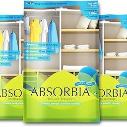 Absorbia Moisture Absorber Hanging Pouch | Pack of 3 | 880ml & Lasts 75 Days Each| Moisture Absorber for Wardrobe | Dehumidifier for Room Moisture | Air Freshener for Room, Toilet | Moisture Absorbers-image-17