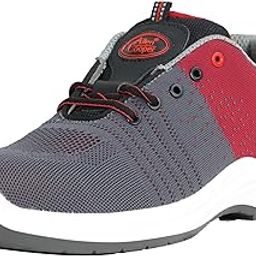 Allen Cooper Men Safety Shoe Sporty Design - C.T,Durable Coated Fabric Upper, Superlite Mould - Pu-D.D, Sole, La, Acf-11711 (10) Multi Color-33