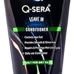 QSERA Leave In Conditioner for dry & frizzy Hair | Silicon free I Paraben free | built for dry hair I makes hair smooth, moisturized, tangle free | 100 ml-12