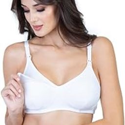 1023 Women's Feeding Bra Non-Padded,Non-Wired 3/4th Coverage Maternity Bra Soft Cotton Fabric Easy Clasp - 200GSM-image-41