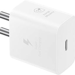 Original 25W Type-C Travel Adaptor Without Cable, White-28