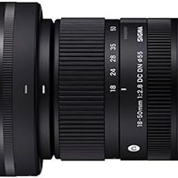 Sigma 18-50Mm F2.8 Dc Dn Contemporary Mirrorless Camera Lens for Canon Rf Mount,Black-image-12