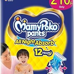 MamyPoko Pants All Night Absorb Baby Diapers, X-Large (XL), 11 Count 12-17 kg-image-52