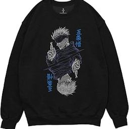 Jujutsu Kaisen Yuji Itadori & Gojo Satoru Graphic Merch Sweatshirt-image-68