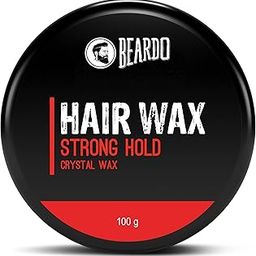 Beardo Stronghold Hair Wax, 100 gm | Crystal Hair Wax | Hair Wax Men | Styling Wax | Glossy Finish | Shine | Strong Hold | Hair Wax-22