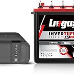 Livguard Inverter & Battery Combo |LG1550i_IT 1642TT |LG1550i - 1250 VA/12V Square Wave Inverter |IT 1642TT 160 Ah with 42 Months Battery Warranty |Reliable for Home, Office and Shop-image-49