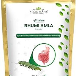 Bhumi Amla Powder/Churn - Organic And Pure Ingredient Extract For Healthy Liver Functioning And Digestive Strength | Enriched With Essential Nutrients (100 GM) (100 g (Pack of 1))-20