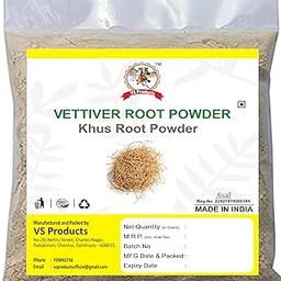 VS Products Vetiver Root Powder, 50g, Khus Root Powder, Vala, Kas Ramacham, Vetiveria Zizanioides, Vettiveru Powder, (pack of 1 x 50g)-image-35