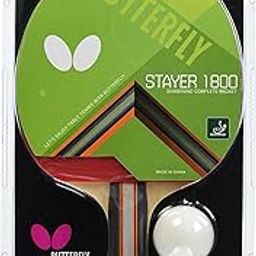 Butterfly Stayer Wood 1800 Table Tennis Bat, Multicolor-picture-18