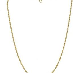22kt Golden Chain For Men Necklace Chain Gold Plated Chain For Boys & Men-image-93