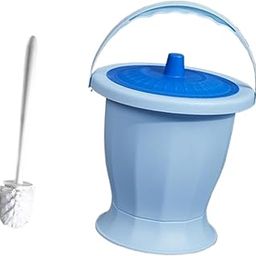 Enakshi® Spittoon Chamber Bucket Bedpan Potty Urinal Bottle for Bedroom Child Elderly Blue|Health & Beauty | Medical, Mobility & Disability | Daily Living Aids | Incontinence Aids-image-12