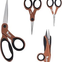 Butterfly Plastic Multi purpose Scissors for Office Set of 4 | Lightweight Scissors for Art and Crafts, Cloth Cutting, School Projects- Ideal for Paper, Sheet, Leaf, Salon, Kitchen, DIY-22