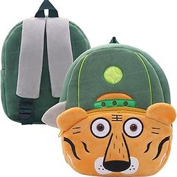 Kids Backpack – Miniature Bags for Kids, Plush Bags for Pre-Schoolers, Small Bags for Kindergarten Kid, Bagpack for Toddlers 2-5 Years - 17 x 17 x 9 cm-image-98