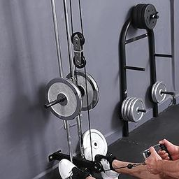 UJEAVETTE® Bearing Gym Cable Machine Double Pulley Wheel Accessories Nylon-20