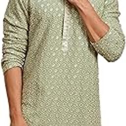 Men's Rayon Kurta - This Men's Kurta exudes Elegance with its Intricate Design and Sophisticated Color Palette.-image-27