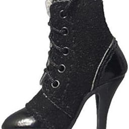 UJEAVETTE Toy 5x1/6 Scale Women's Ankle Boots for 12" Action Figure Accessories Black TV, Movie & Video Games-image-17