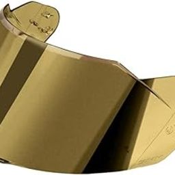 SMK Typhoon Helmet Visor, Multiple Options - Clear, Smoke, Yellow, Rainbow, Gold, Mirror & Blue Compatible with SMK Helmets-image-17