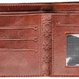PU Leather Wallet for Men | Coin Pocket Credit Debit Card Holder Money Wallet-Tan-picture-19