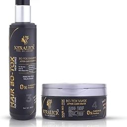 Keralick Bo-tox Hair Combo | Shampoo and Conditioner | For Men & Women| Hair Mask for Dry, Damaged, and Frizzy Hair | Sulphate Free Repair Shampoo Repair Hair Mask | Set for Thin Fine Hair | Dry, Damaged & Color Treated Hair.-17