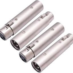 XLR Male to Female Gender Changer Adapter – 3-Pin XLR Gender Converter Plug for Audio & Mic Cables (4)-image-34
