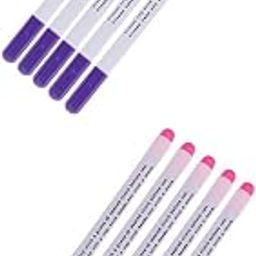 LICHTS® 10Pcs Water Erasable/Soluble Pens Tailor Vanishing Marker Pen Pink Purple|Crafts | Sewing | Other Sewing-58