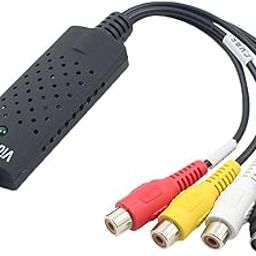 Mini USB 2.0 Video TV DVD Collect Card Audio AV Adapter for Computer PC-3