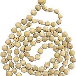 DEV SAMAGRI Original Tulsi Jaap Mala 108 Beads | Tulsi Mala for Mantra Japa, Healing, Yoga-Meditation, Original for Men & Women-5
