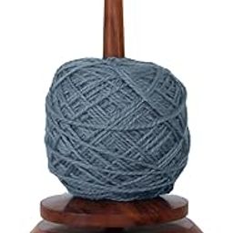 H H NAGINA Wooden Yarn Holder for Crocheting | Handmdae Swing Yarn Ball Holder Stand | Wood Portable Yarn Holder Spinner | Crochet Accessories Gift for Knitting Lovers-image-57
