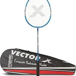 Vector X VXB-180 Aluminum Composite One Piece Joint Less Badminton Racket with Full Cover-image-48