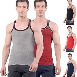 RKG Men's Assorted Pack of 5 Gym Vest (MRGV-211-Assorted-5)-image-46