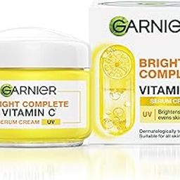 Garnier Skin Naturals Bright Complete Vitamin C Serum UV Cream, Vitamin C Day Cream for Sun Protection and Skin Brightening - Suitable For all Skin Types, 45g-3