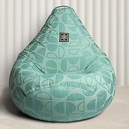 Vplanet® Organic Cotton Teardrop Bean Bag, Cover Only (XL, Green)-picture-32