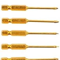 Losa 10 Pieces Slotted Hex Shank Ceramic Tile Glass Drill Bits Quick Bit Set 3mm-image-87