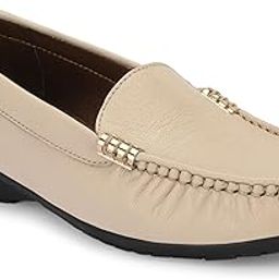Lady Boss X Premium Genuine Leather Loafer Casual Shoes for Women-LD-228-image-38