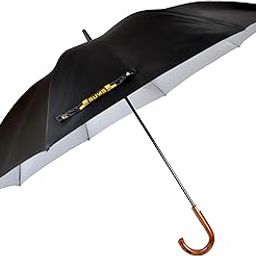 Ordin 27" Single Fold Rain Umbrella with Fiber Bend Handle and Auto Open Long Umbrellas-15
