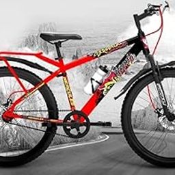 Hercules Street cat pro Cycle in 26t Wheel Size with Dual disc Brakes with Front Suspension for Age Group 12+-picture-26