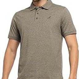 Men’s Two-Tone Lightweight Polo T-Shirt Breathable and Moisture Wicking-image-96