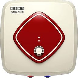 Usha Aqua Swirl 25 Litre 5 Star Storage Water Heater With Copper Heating Element (Ivory Wine), Wall Mounting-image-41