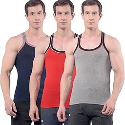 RKG Men's Assorted Pack of 3 Gym Vest (MRGV-211-Assorted-3)-image-68