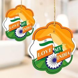 DIGI ART'S Paper Love My India Hanging Both Side Printing for 15 August | Independence Day Decoration (Pack of 10) for Home Decoration | Office Decoration | School Decoration | Size : 13 X 17 .5 Cms.-image-54