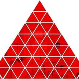 Wall1ders 50 Pcs Triangle Red (8cm x 6cm Each Pcs Size) Design Acrylic Mirror Art Tile Decal Decoration DIY Self Adhesive-image-10
