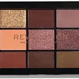 Revolution Beauty London Makeup Eyeshadow Palette, Highly Pigmented Includes 15 Shades, Shimmery And Velvet Finish, Beige And Brown Shade, Reloaded Velvet Rose - 16.5G-2