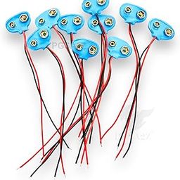 PGSA2ZTM Snap 9V Battery Clip Connector I Type with Cable -10 Pieces-image-7