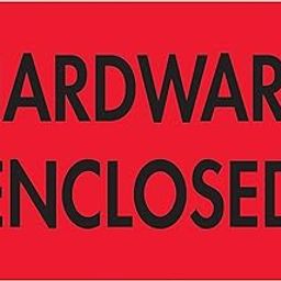 Hardware Enclosed Labels / Stickers 2" x 3" Fluorescent Red 500 Labels per Roll (1 Roll)-image-17
