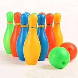 Plutofit? Bowling Game Set (10 Bottles & 2 Balls) (Multi Color)-image-98