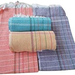 Men's Handloom Cotton Handkerchiefs (Pack of 10, Checked Dark Printed, Multi-Colored)-image-51