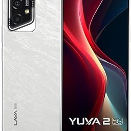 Lava Yuva 2 5G (Marble White, 4 GB RAM, 128 GB Storage)| Brightest 6.67" HD+ Display | 50 MP AI Rear Camera | 8 MP Front Camera| 5000 mAh Battery | 10W Charging | Charger in Box-113