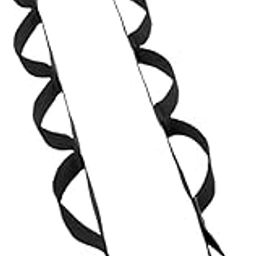SAZ DEKOR Yoga Strap Stretch Band 12 Loops Non Elastic for Fitness Athletic Gymnastics Black-image-3